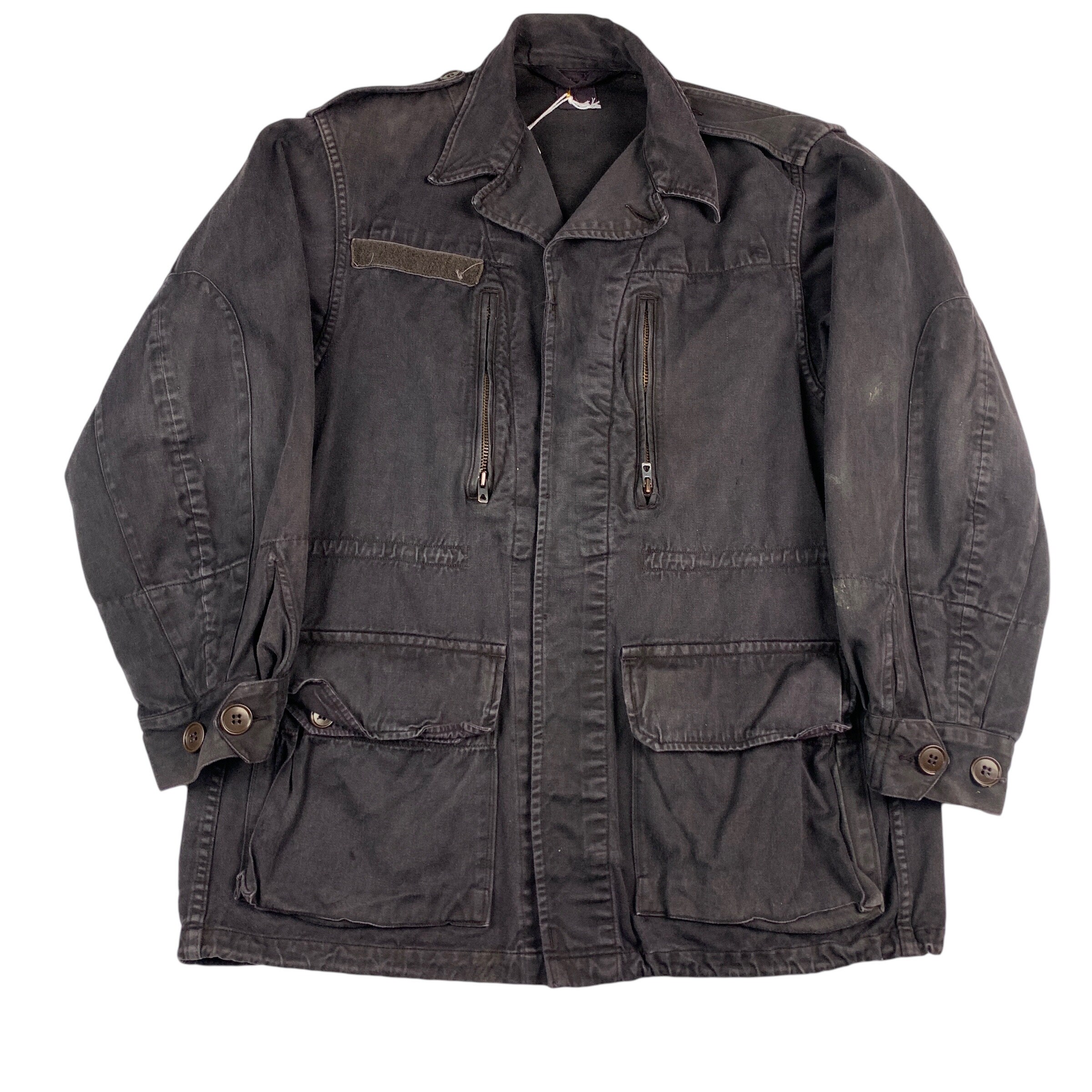 ジャケット・アウター French 70's-80's M-64 Field Parka 92c French Army M64 O.D. Field Jacket, Size M, New old stock cd., free