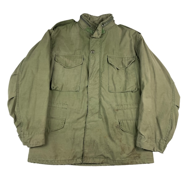 1980s US Military M-65 Field Jacket Size Medium Regular