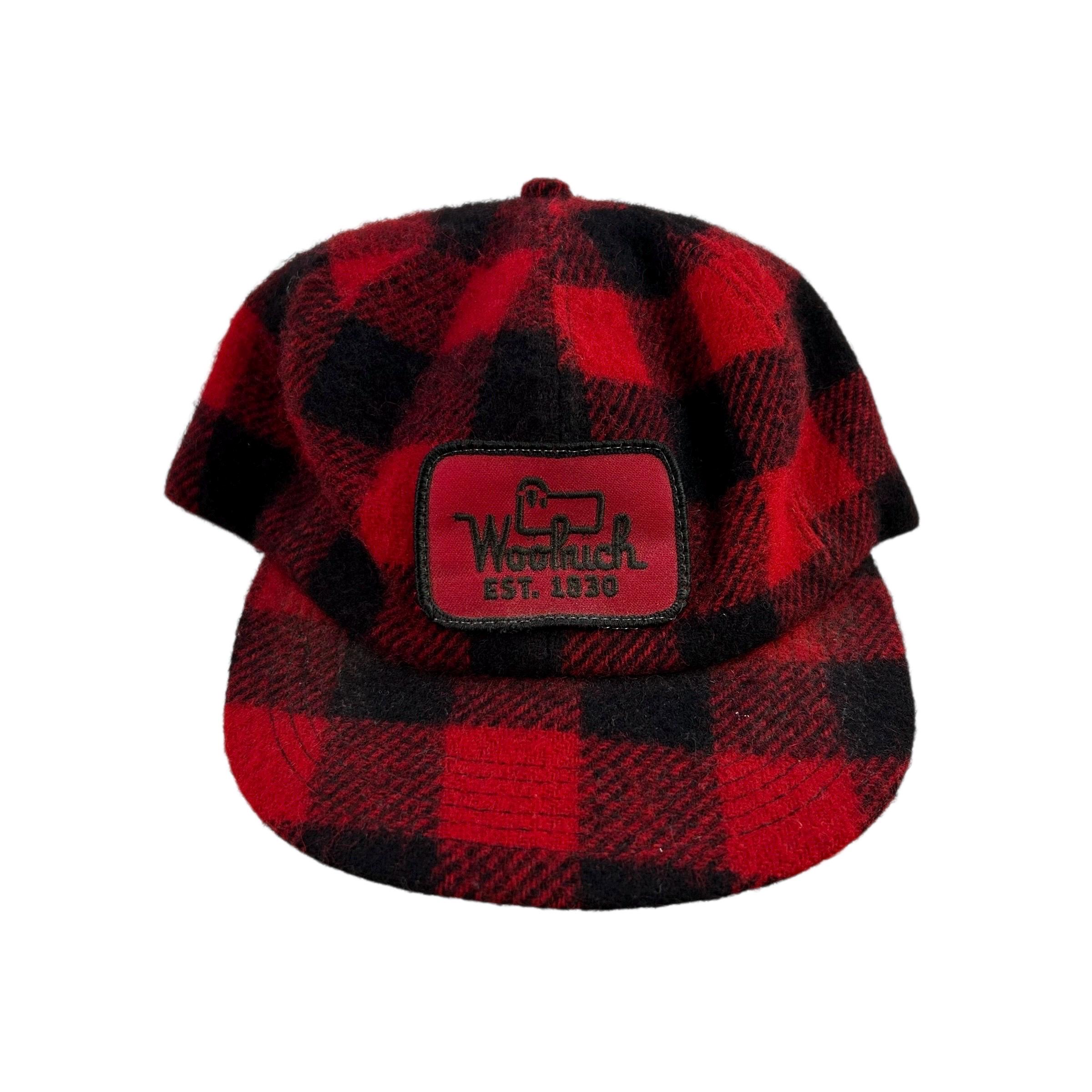 LF | black wool plaid lined conductor cap L/XL Trenches Icon Lumberjack Thermal – Red / Black | Premium  main image 3