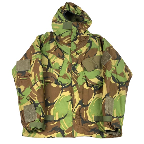 ジャケット・アウター 90s UK Army DPM Field Smock Jacket Vintage 1990s British Military DPM Camo Protective Smock