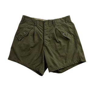 Vintage Italian Military Shorts Size 31