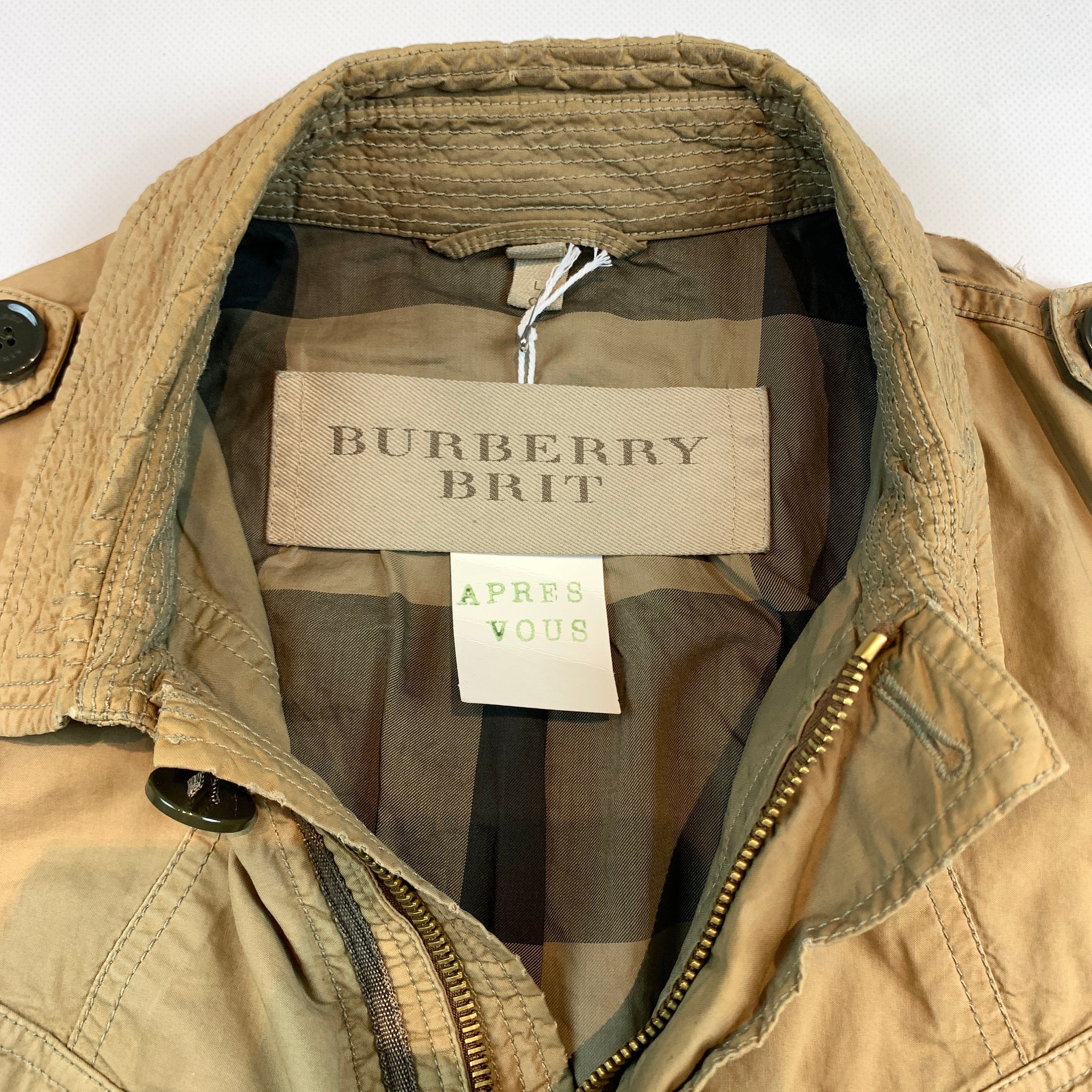 ジャケット・アウター Burberry M-65 military field jacket y2k 1990s Burberry Military Style Field Jacket Size Large - Etsy