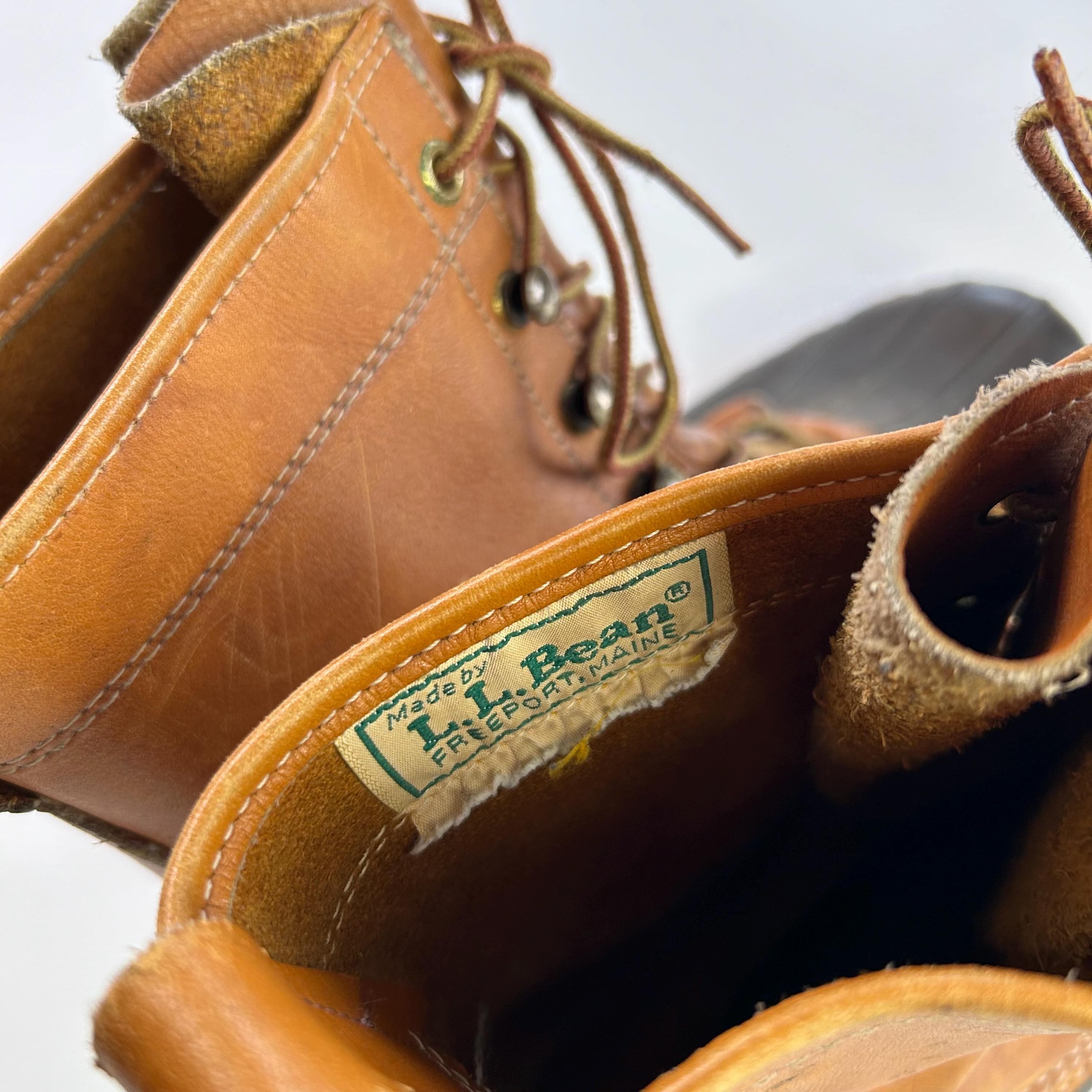 Vintage 1980s L.l.bean Leather Duck Boots Size 9 - Etsy Israel display picture 3
