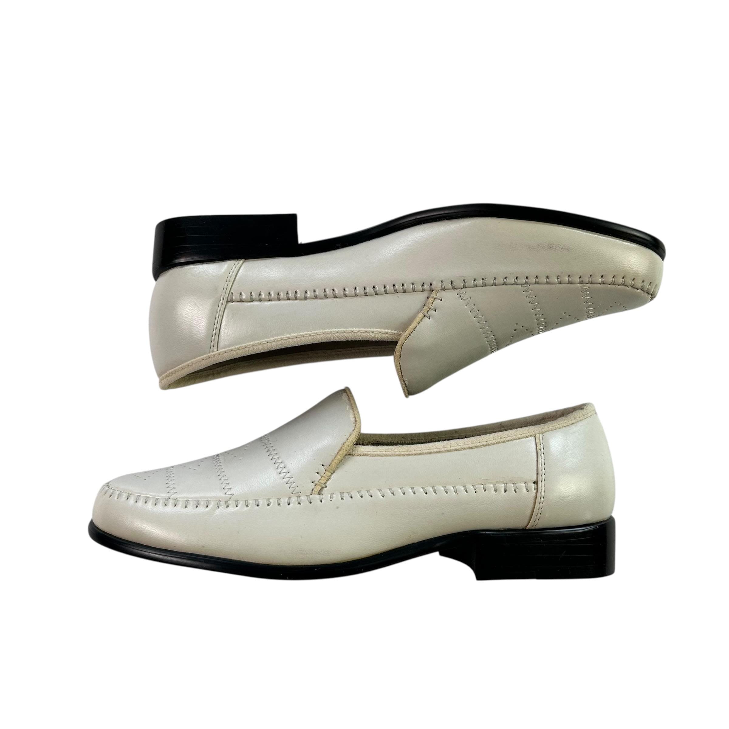 GEMINI White Patent Leather Slip-On Loafers for Men Ms. Calum White Patent Leather Penny Loafers main image 2