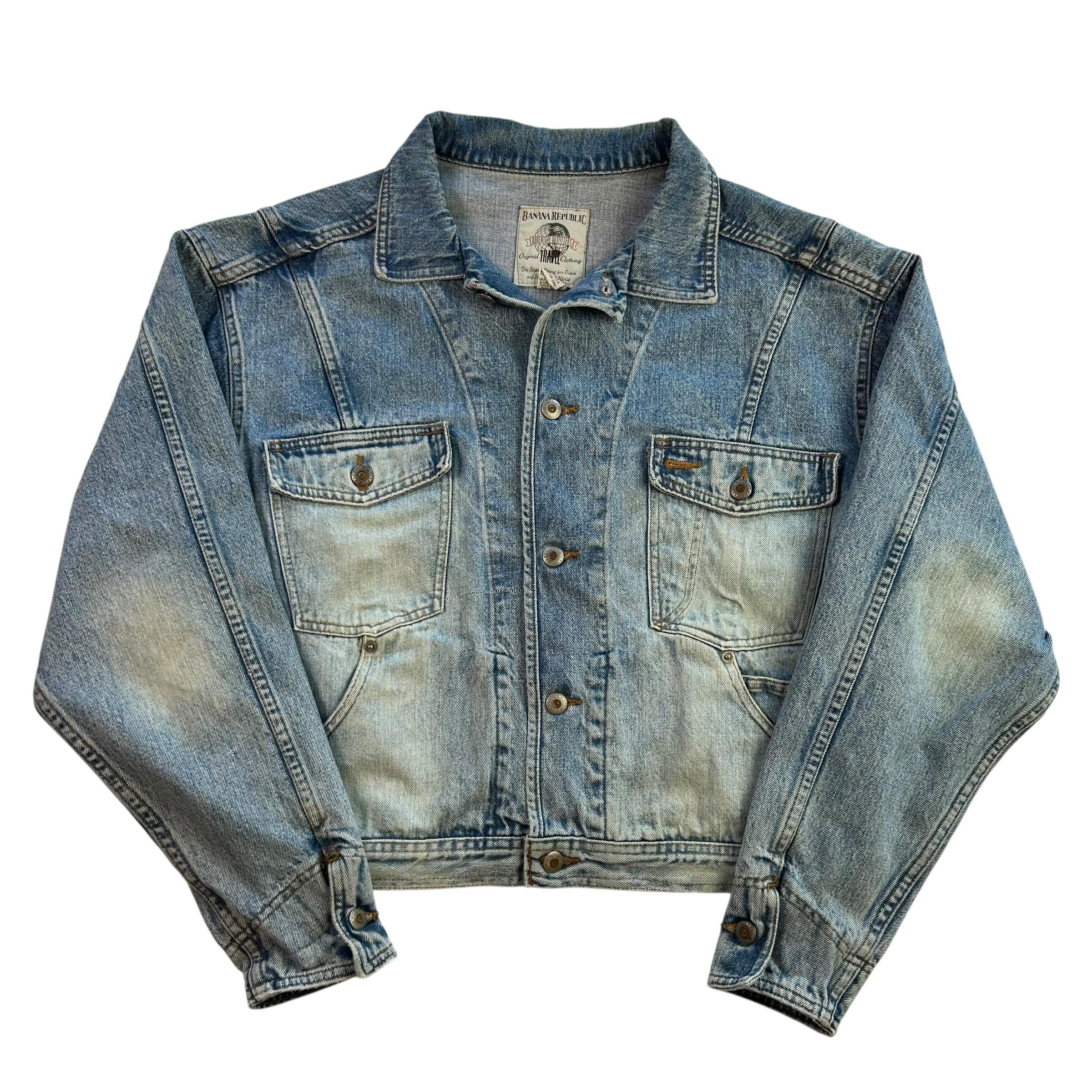 Banana Republic Denim Jacket - Etsy