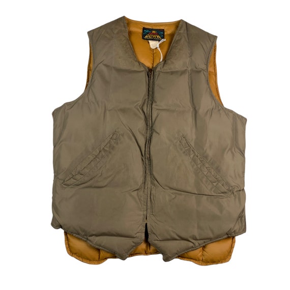 Vintage 1960s Eddie Bauer Down Vest Size 38 - Etsy
