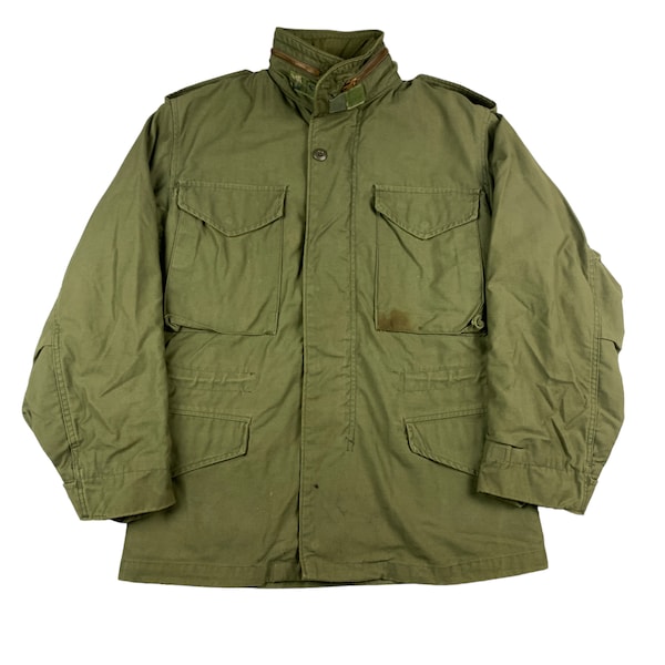 1980s US Military M-65 Field Jacket Size XS Short