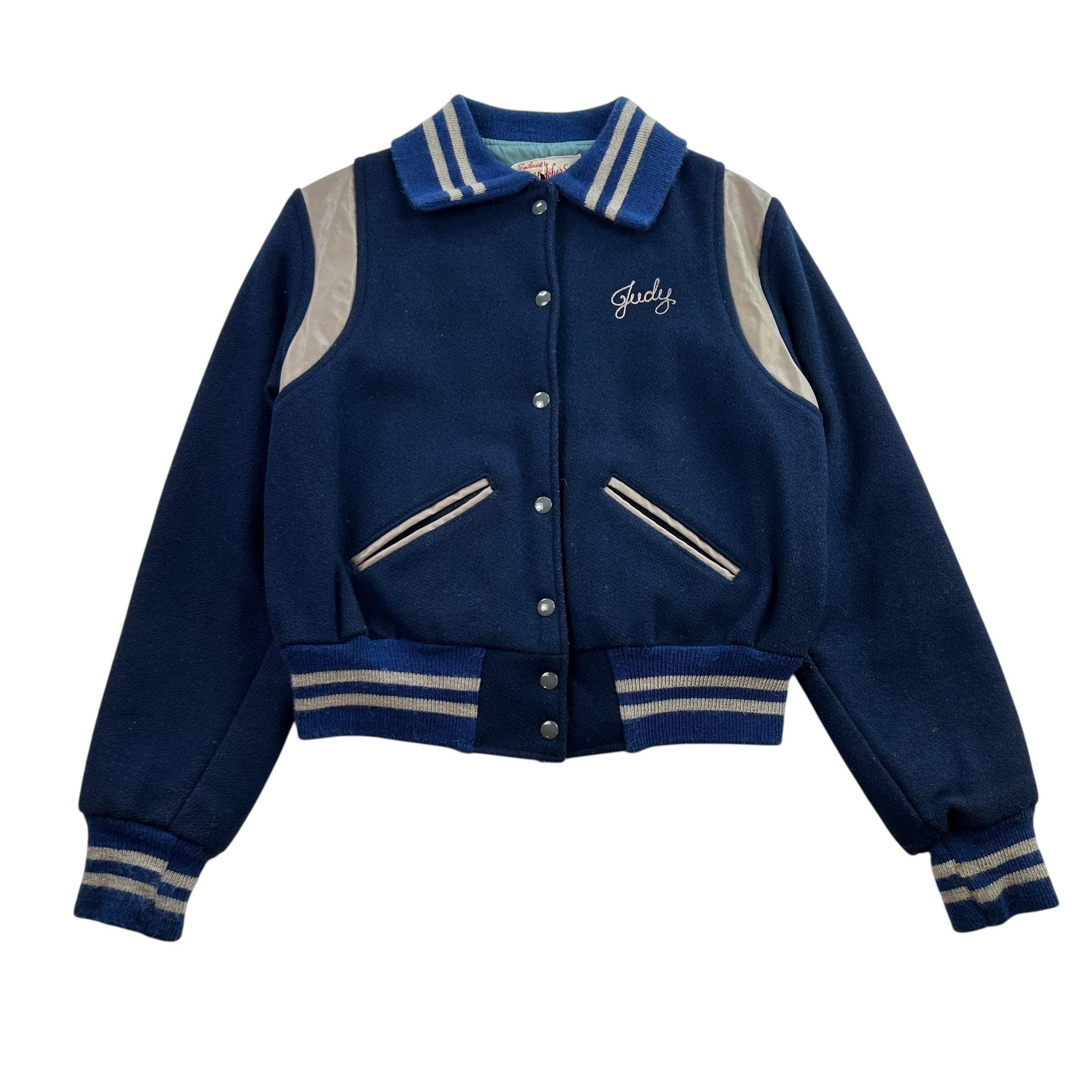 ジャケット・アウター 60s Varsi-Jac melton wool stadium jacket 60s Varsi-Jac melton wool stadium jacket