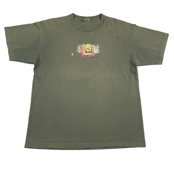 Vintage 2001 SpongeBob Squarepants T-Shirt Size XL - image 1