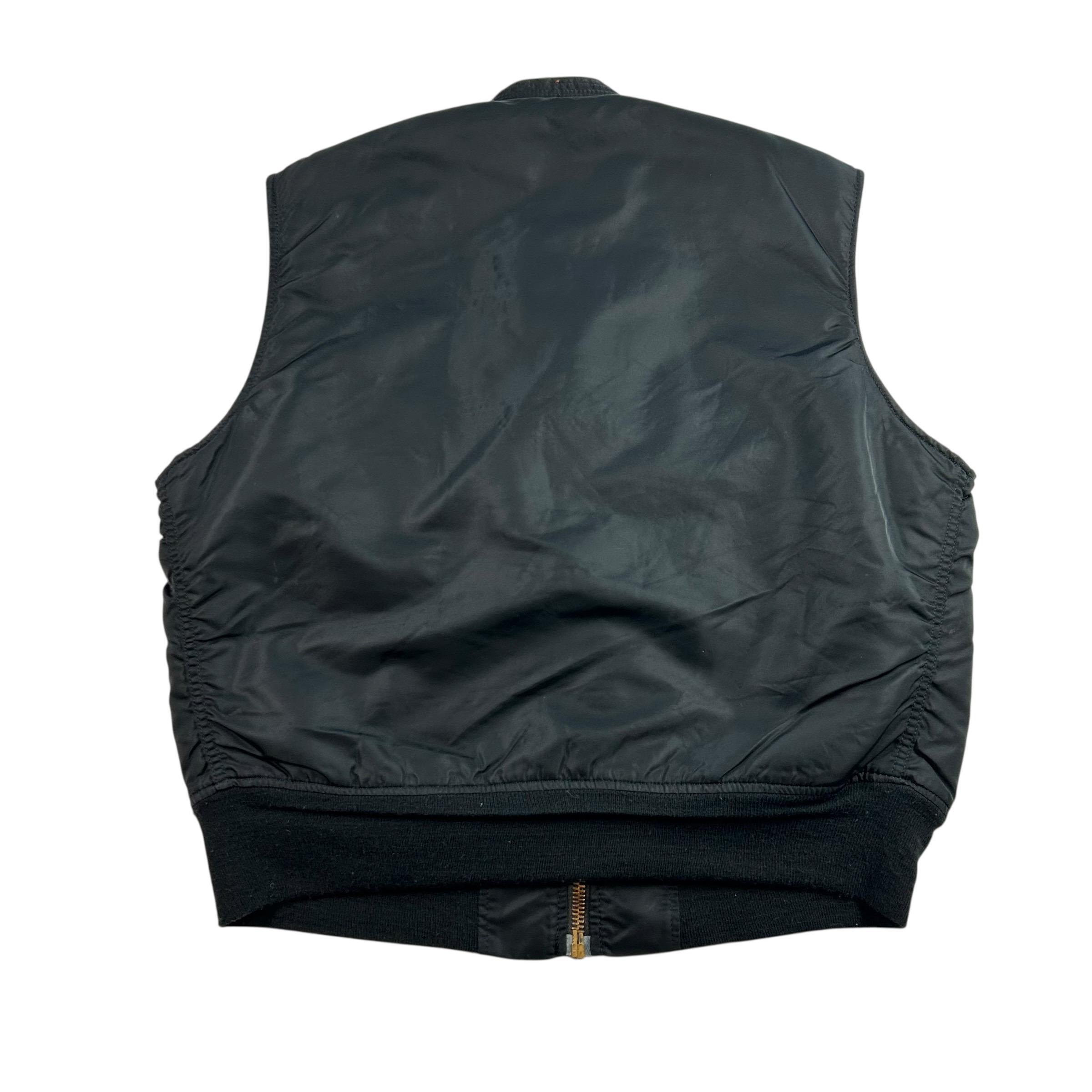 AMERI×ALPHA MA1 VEST Buy Alpha Industries MA-1 Vest in black | 156146-03 at solebox