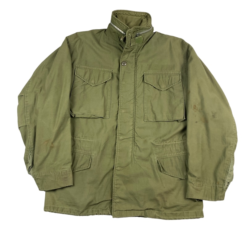 1960s US Military M-65 Field Jacket Size Small Regular image 1