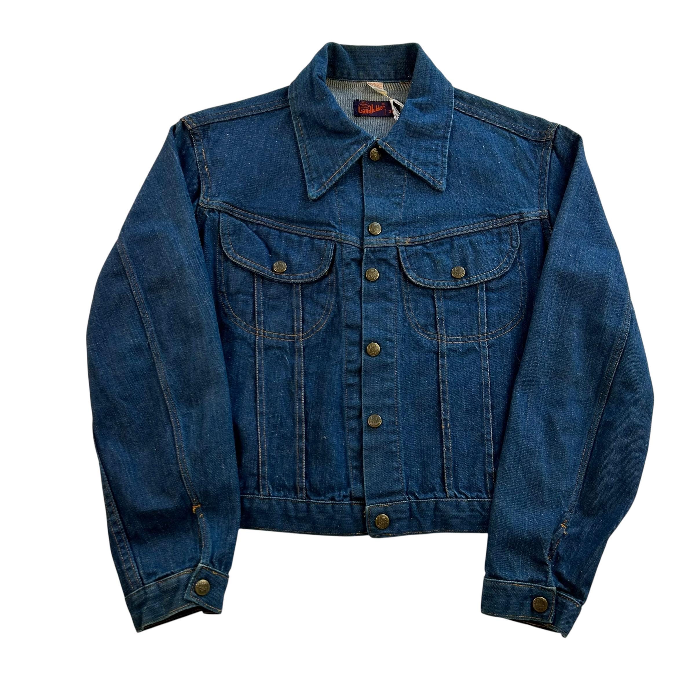 ジャケット・アウター special!!land lubber jacket big size 70s Vintage 1970s Landlubber Denim Jacket Size 38 - Etsy