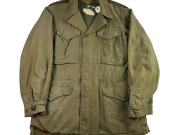 Vintage 1940s US Army Field Jacket - WW2 M43 - 45” Chest - Etsy