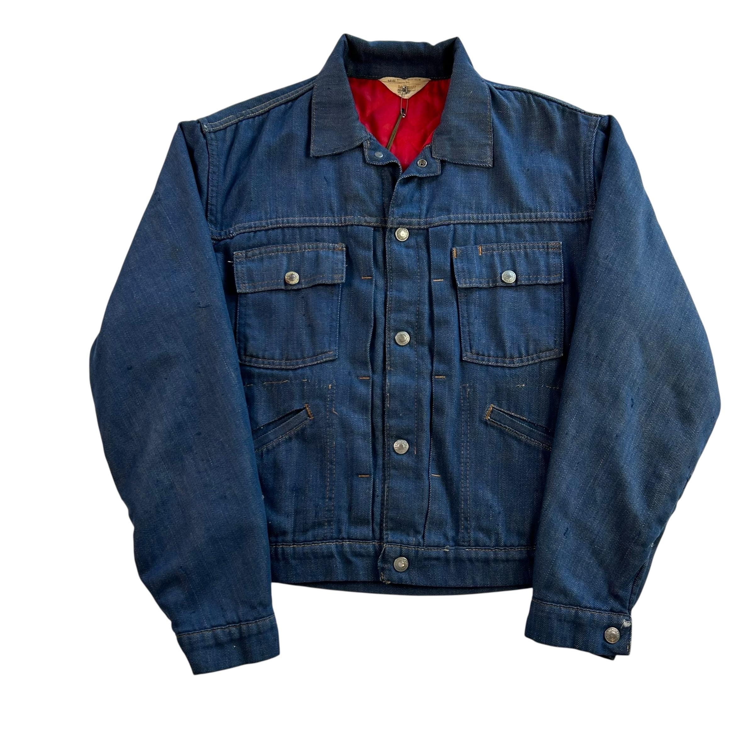 60s　RANCH CRAFT　デニムジャケット【BOYS】 Vintage 1960s JC Penney Ranch Craft Denim Jacket Size S/M - Etsy