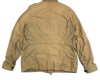 1990s Burberry Military Style Field Jacket Size Large - Etsy