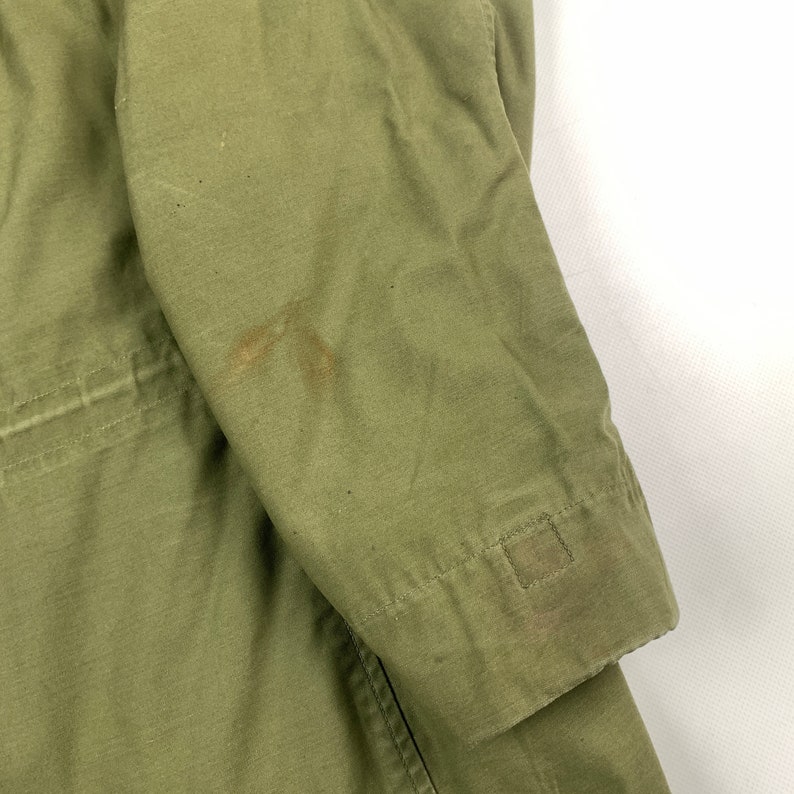 1960s US Military M-65 Field Jacket Size Small Regular image 8