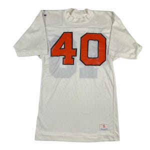 Vintage 1960s Champion Football Jersey #40 Size Small