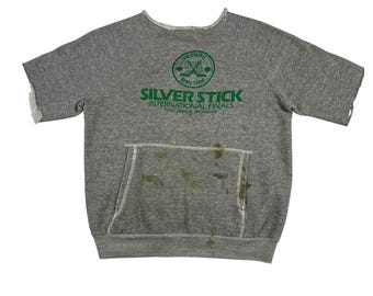Vintage 1970s Silverstick Shortsleeve Sweatshirt Size S/M