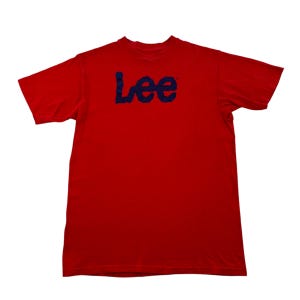 Vintage 1980s Lee T-Shirt Size Medium/Large