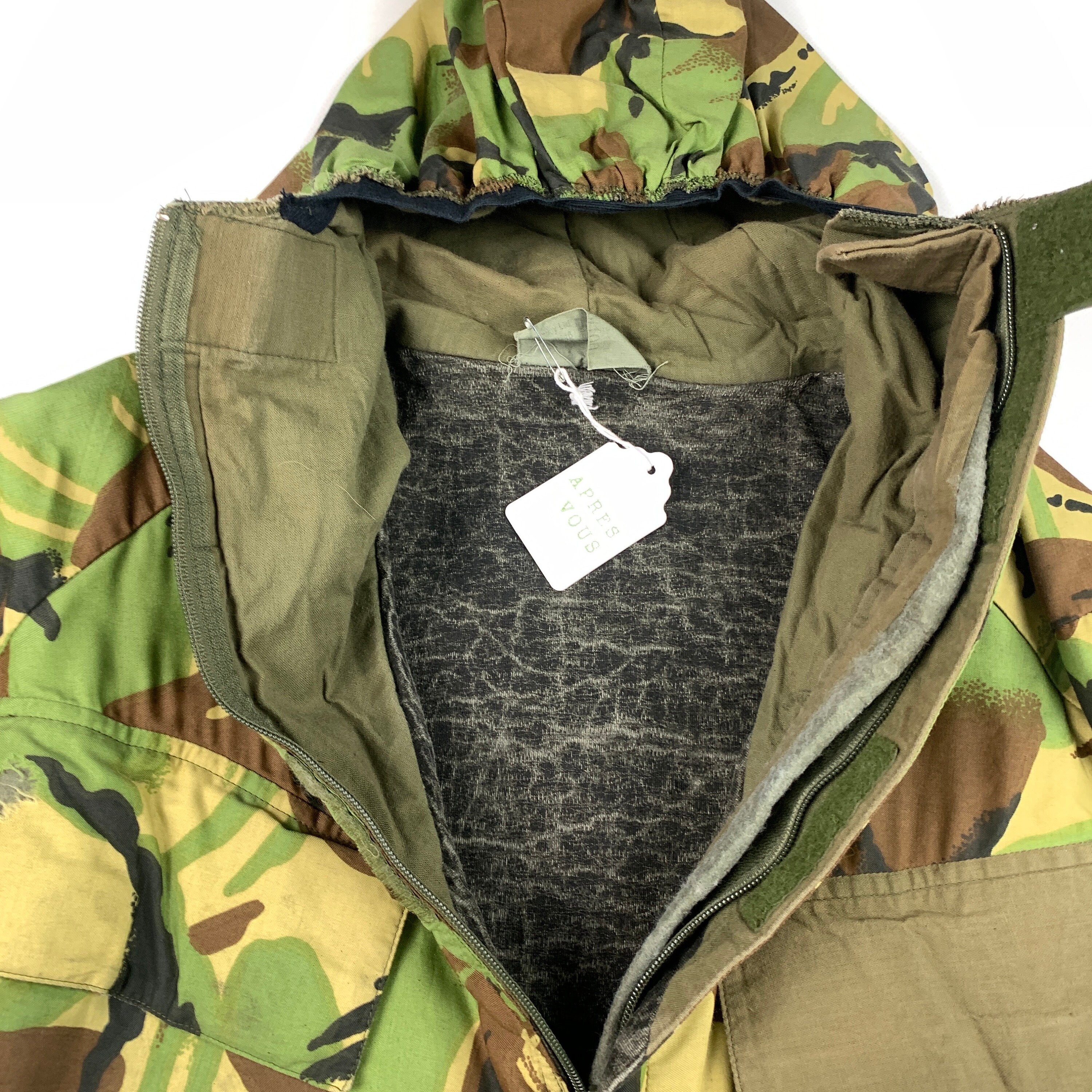 ジャケット・アウター 90s UK Army DPM Field Smock Jacket Original British Army Military Combat DPM Field Jacket Parka