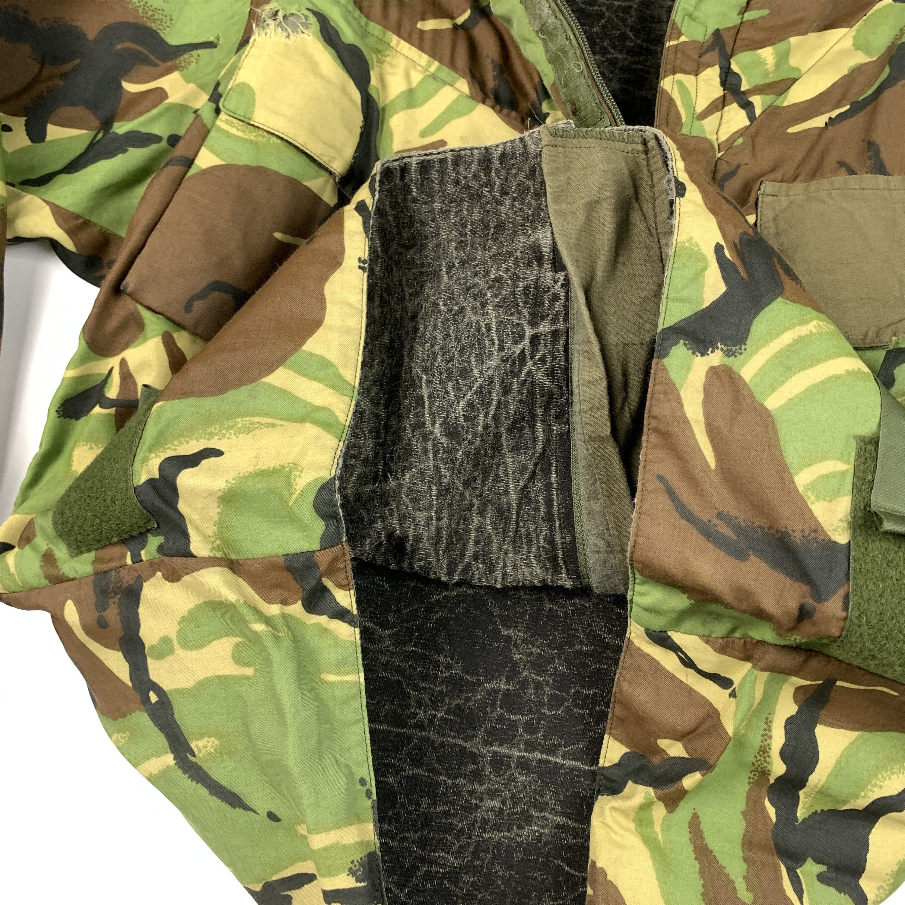 Vintage 1990s British Military DPM Camo Protective Smock