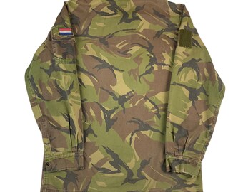 Vintage 1993 Dutch Military Jacket Size L/XL - Etsy