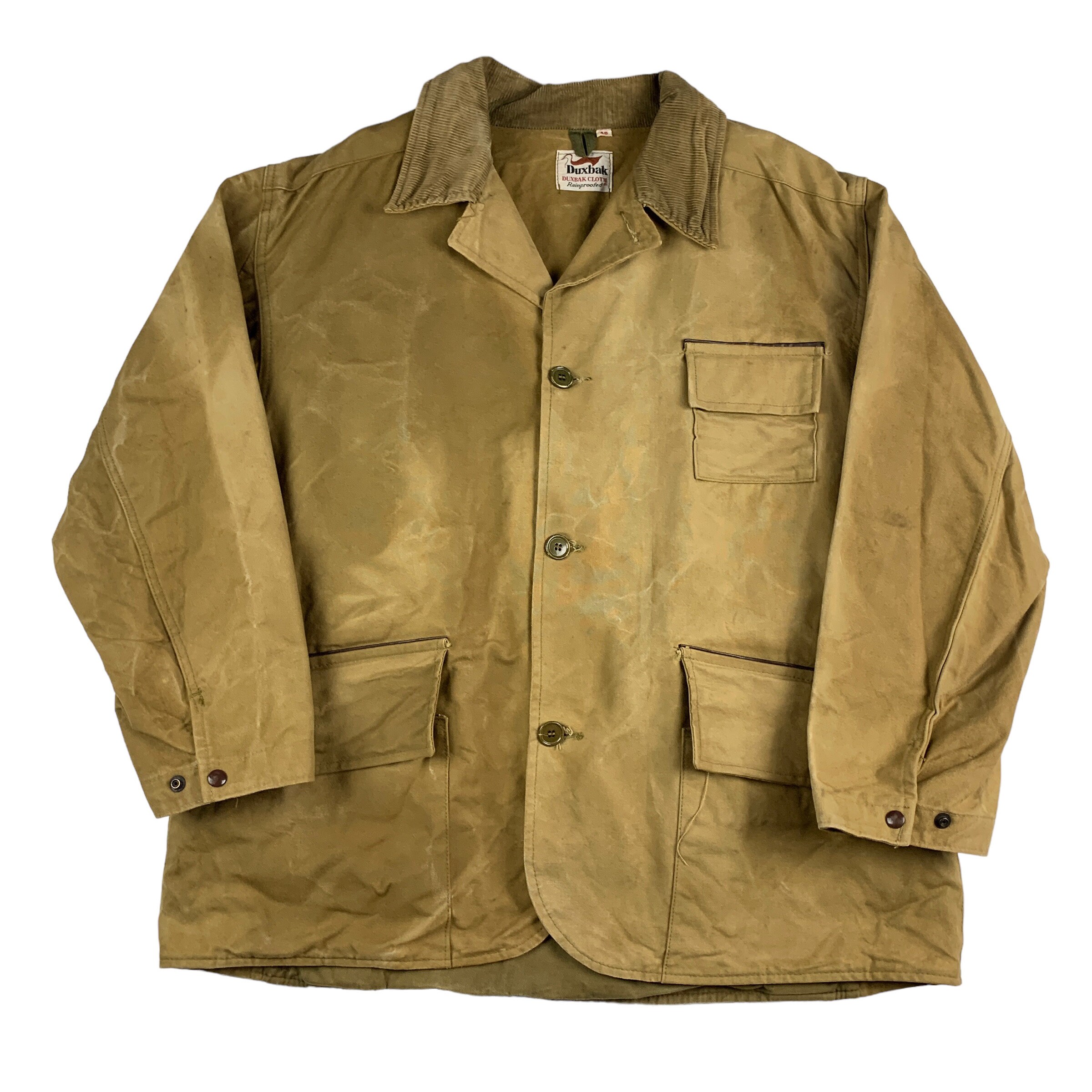 Vintage 1970s Duxbak Canvas Hunting Jacket Size 46 - Etsy Vintage 1970s Duxbak Canvas Hunting Jacket Size 46 - Etsy