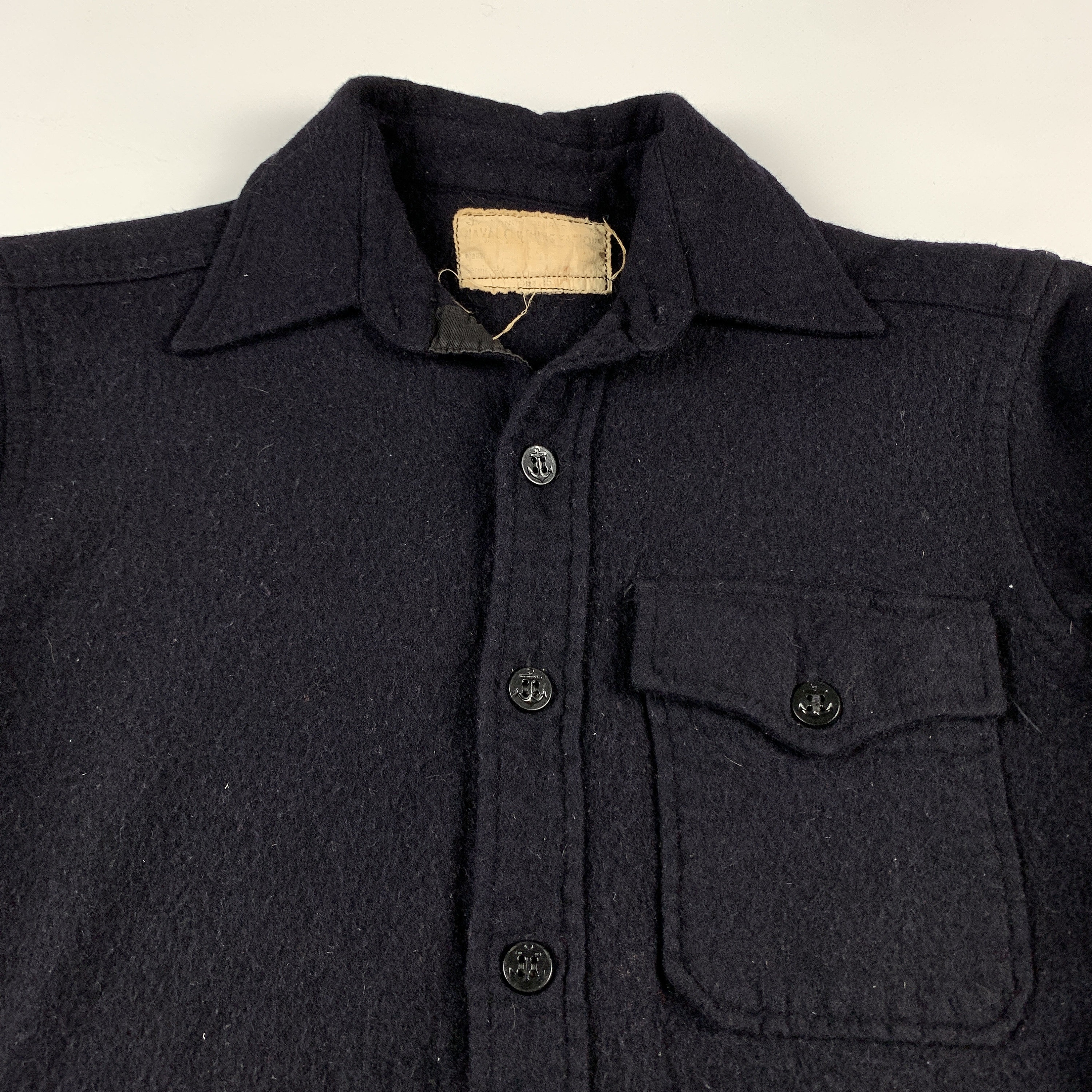50s USNAVY CPOシャツ　vintage 50s US NAVY CPO SHIRT - MATIN, VINTAGE OUTFITTERS ビンテージ