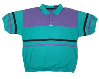 Vintage 1980s Sasson Polo Shirt Size XL-XXL