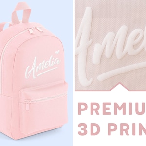 Personalised Backpack for Kids, Personalised Small Toddler Rucksack, Personalised School bag, Cute Nursery Backpack, By Mr Porkys™
