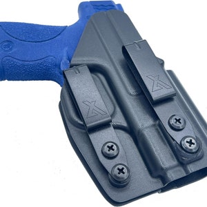 Appendix IWB Holster for Smith and Wesson M&P Shield 9mm - Right Hand - USATAC KYDEX Secure and Comfortable Black