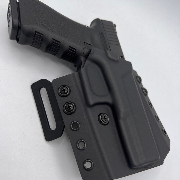 Glock 17 ""PrezissionCraft ™ OWB-Holster: Dreifache Vielseitigkeit, unübertroffene Qualität, überlegene Technologie."