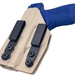 Appendix IWB Holster for Smith and Wesson M&P Shield 9mm - Left Hand - USATAC KYDEX Secure and Comfortable