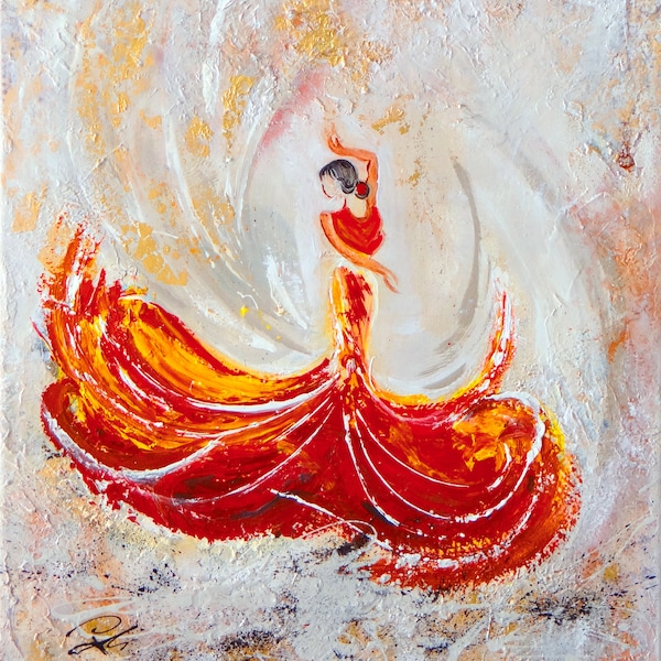 Tableau, toile Danseuse Flamenca Flamenco