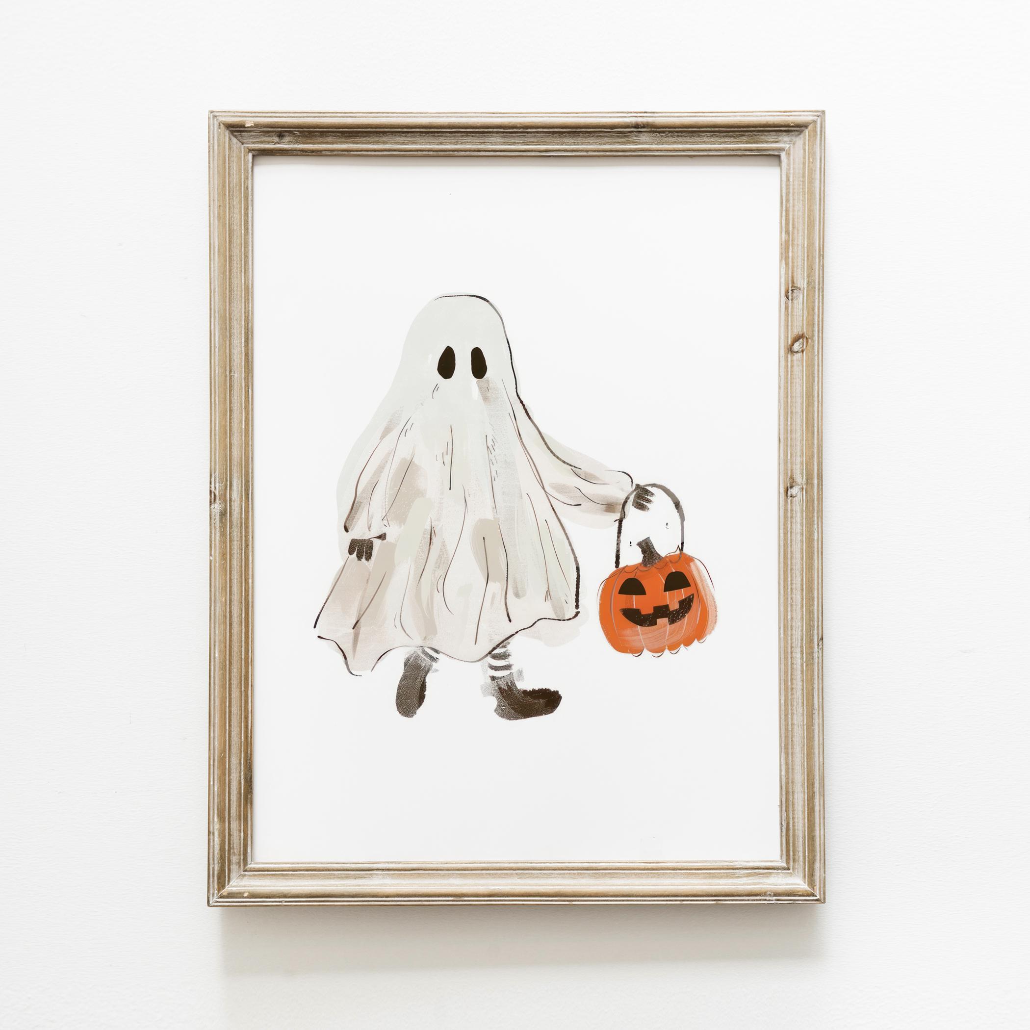 Halloween Set of 6 Prints, Halloween Gallery Wall Art, Halloween Wall ...