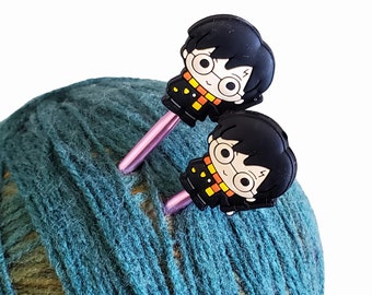 Young Wizard Point Protectors, Stitch Stoppers, Needle Holders for Knitting Needles