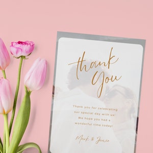 Instant Download, Printed Modern Floral Thank You Cards, Bridal Shower Thank You Card, Baby Shower Thank You Cards, Note Cards with Envelopes, Wedding Thank You CARD, Printed Thank you card, Custom Thank You Cards, pack of thank you gift card,