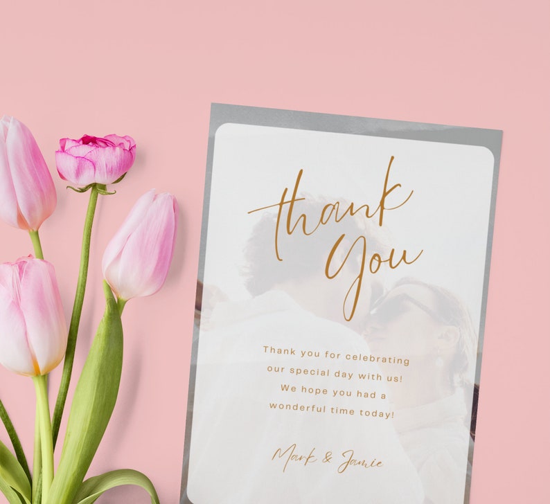 Instant Download, Printed Modern Floral Thank You Cards, Bridal Shower Thank You Card, Baby Shower Thank You Cards, Note Cards with Envelopes, Wedding Thank You CARD, Printed Thank you card, Custom Thank You Cards, pack of thank you gift card,