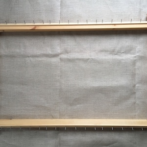 Tufting Frame 89 x 49cm. With optional Floor Stand. Made in Denmark. Danella Stretching frame for Tufting, Rug Hooking, Punch Needle Work.