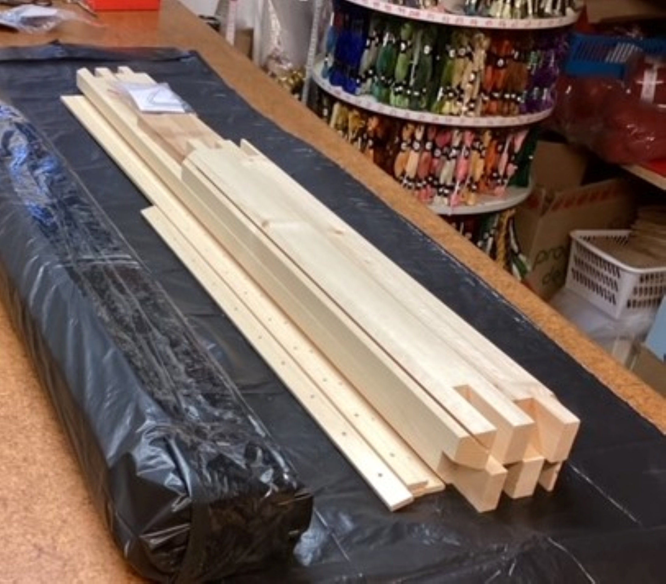 Tufting Frame 89 X 49cm. With Optional Floor Stand. Made in Denmark