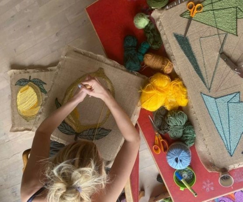 Danella Semiautomatic Tufting Tool. Fast Manual Punch Needle. the