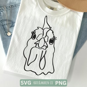 Hühnersvg, Hühnerkopf png, Lustiges Hühnersvg und Sublimation png