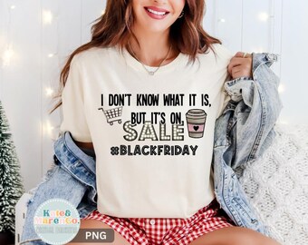 PNG Black Friday : Design shopping amusant (Téléchargement numérique)