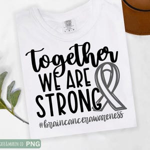 Brain Cancer Awareness Ribbon SVG PNG: Grey Ribbon Design (Digital Download)