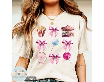 County Fair PNG: Girl Fair Shirt Design (Digital Download)