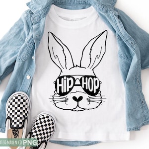 Hip hop svg, kids easter svg, funny easter svg, boy easter sublimation
