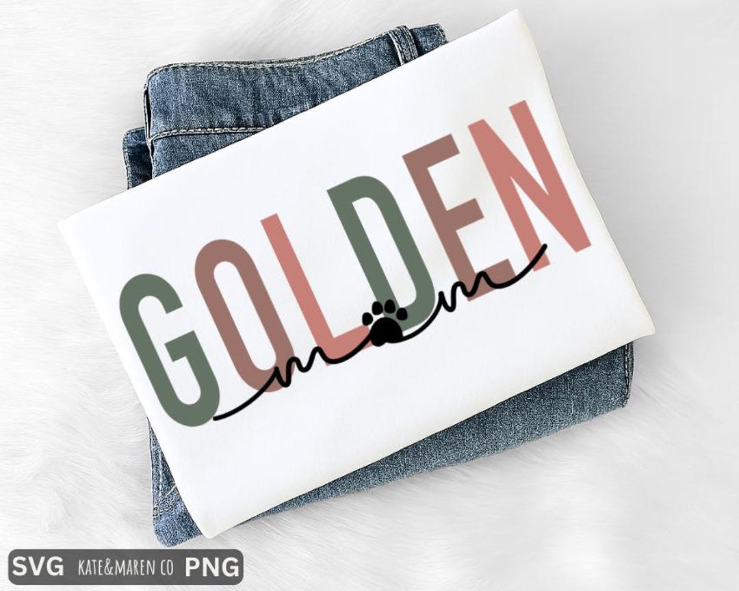 Golden Retriever Mom SVG PNG: Dog Mom Design (digital Download) - Etsy