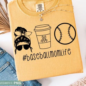 baseball mom svg, baseball messy bun png, cricut cut file and sublimation