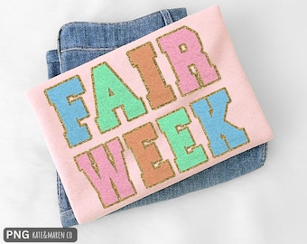 County Fair PNG: Fair Week Design (Digital Download)