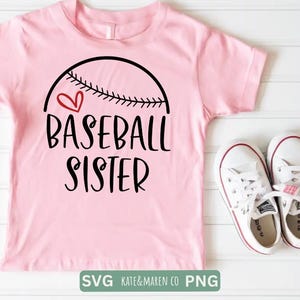 baseball sister svg, baseball sis png, cricut cut file and sublimation
